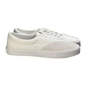 NIB Clearweather Donny Mens 13 Skate Shoes White Canvas Low Top Sneaker CM015002